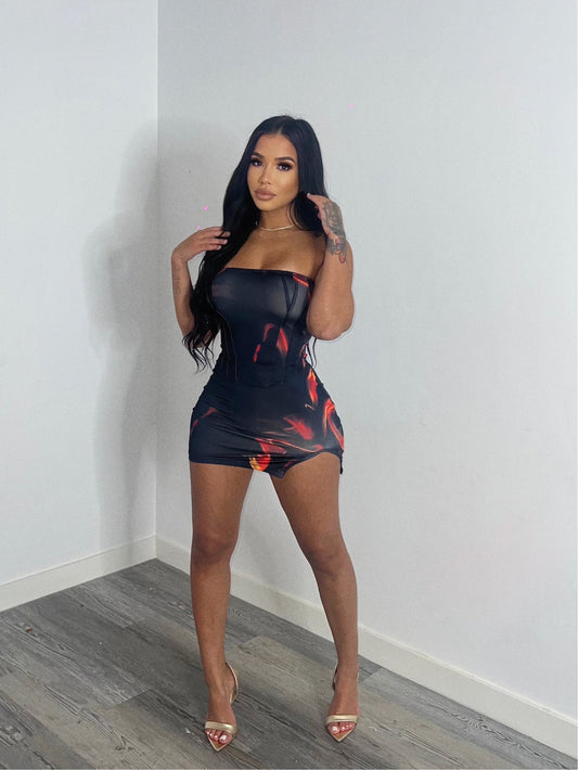 Fuego - Mini Skirt Set